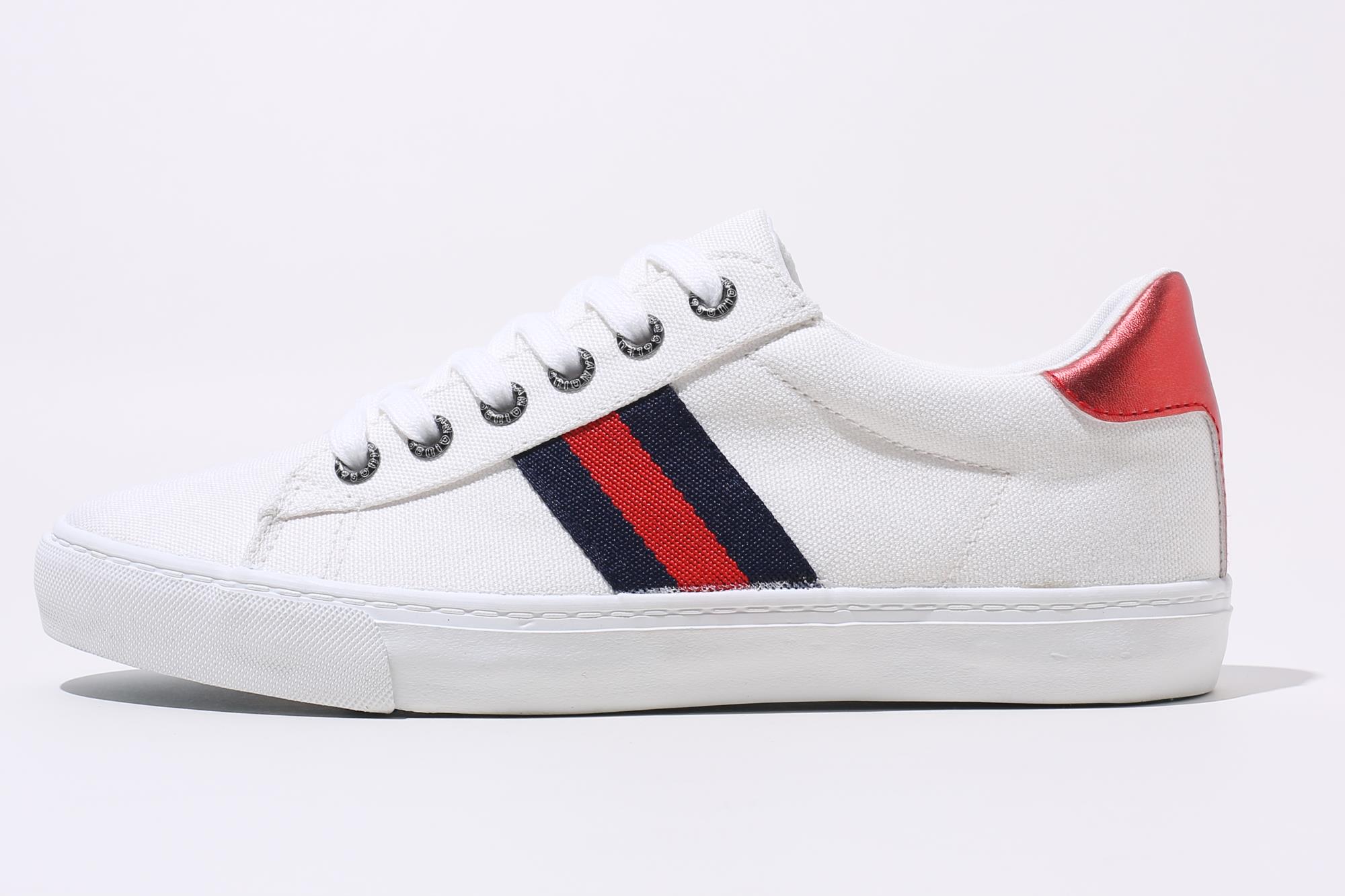 Attractive price multi color canvas sneakers woman shoes new arrivals 2020